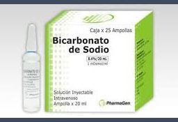 BICARBONATO DE SODIO 8.4% AMPOLLA IV