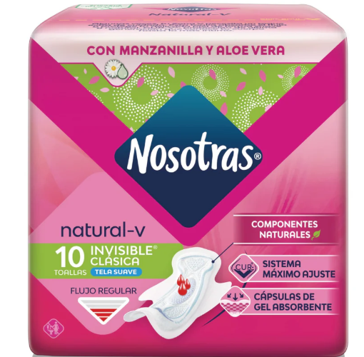 TOALLA HIGIÉNICA NOSOTRAS NAT.ALAS GEL