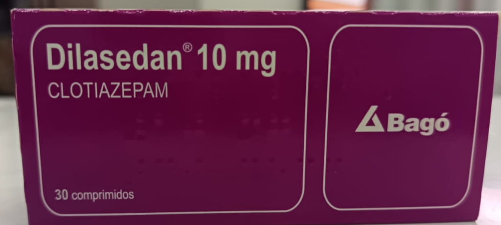 DILASEDAN 10MG (CLOTIAZEPAM)COMPRIMIDOS