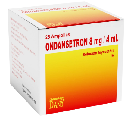 ONDASENTROÓN 8MG/4ML IV/IM