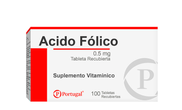 SOMAFOL ÁCIDO FÓLICO 0.5MG TABLETAS