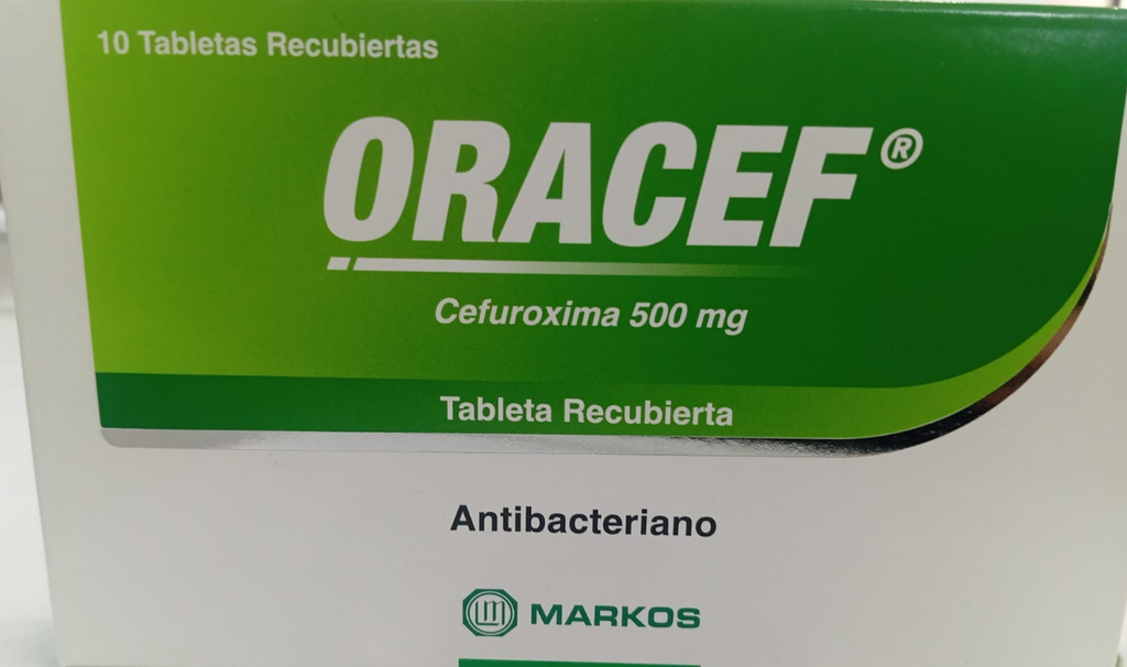 ORACEF CEFUROXIMA 500MG TAB REC