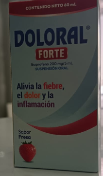 DOLORAL FORTE (IBUPROFENO)200MG/5ML