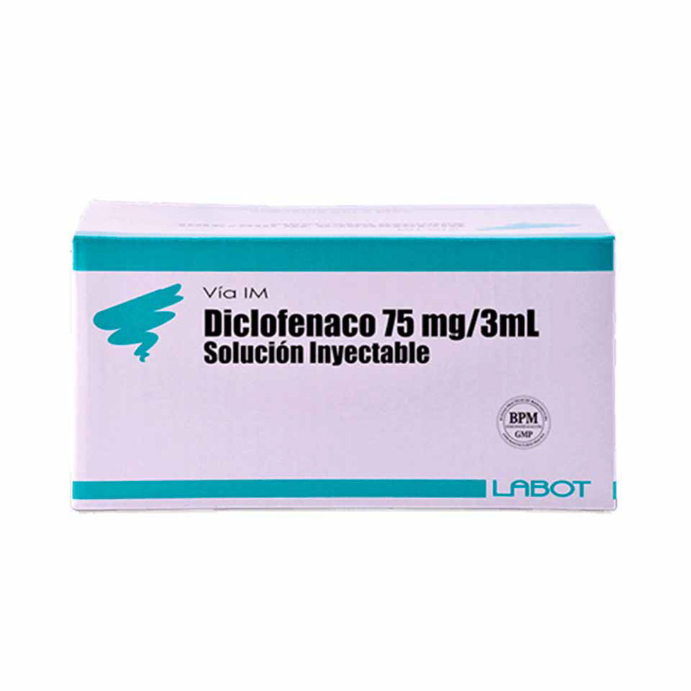 DICLOFENACO 75mg/3ml AMPOLLA IM