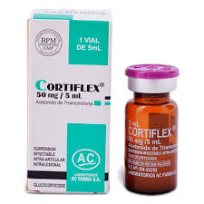 CORTIFLEX (TRIAMCINOLONA) 50 MG/5ML AMP I.A/I.L