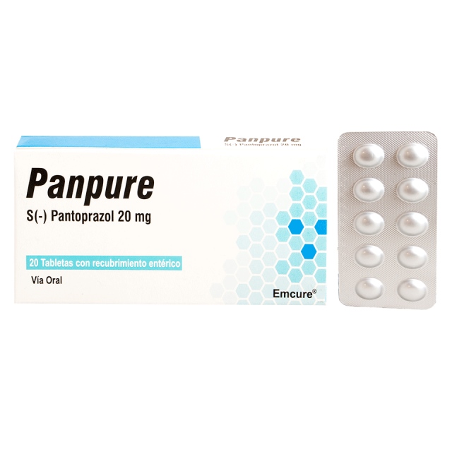 PANPURE 20MG CON RECUB (TAB)