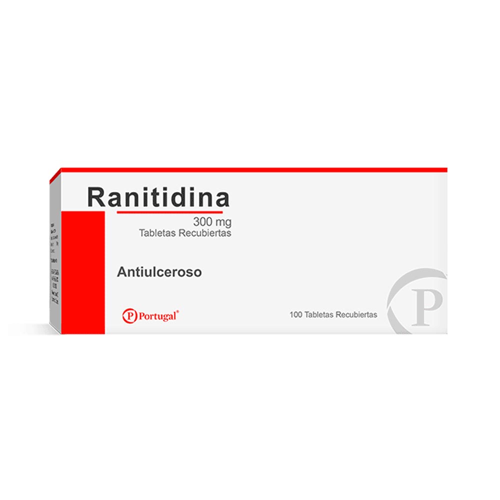 RANITIDINA 300MG TABLETAS