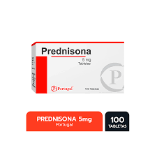 PREDNISONA 5MG - TABLETA CJA X 100
