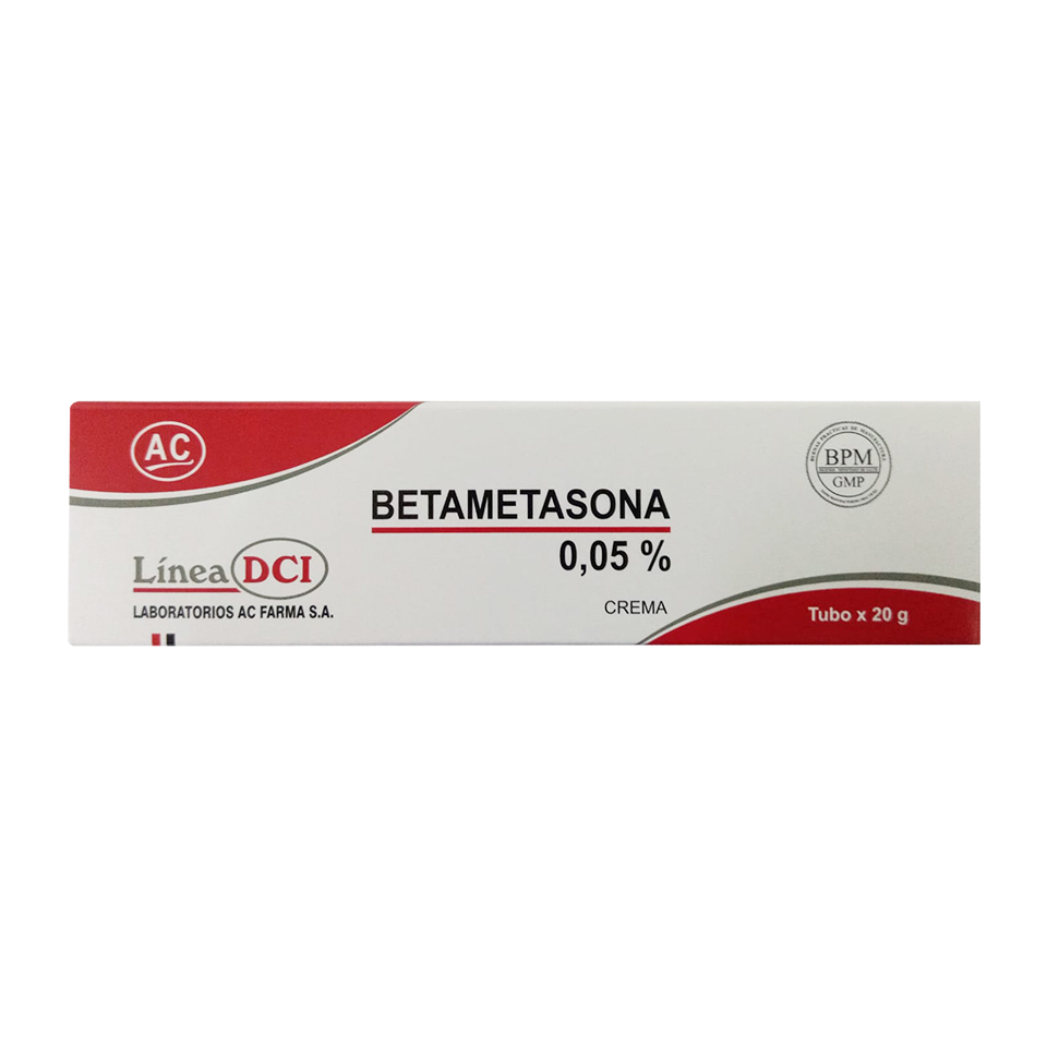 BETAMETASONA 0.05% CREMAX20G