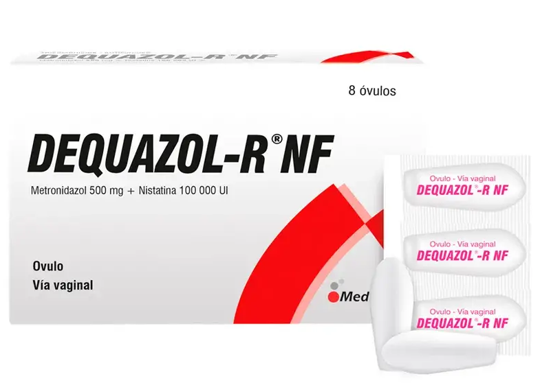 DEQUAZOL®-R-NF (METRONIDAZOL) ÓVULO