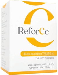 [DROPESAC] REFORCE 7.5G/50ML (ÁCIDO ASCÓRBICO ) SOLUCIÓN INYECTABLE