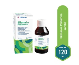 [ELIFARMA/MARCA] (C)SILENAI CL PEDIÁTRICO NF (DEXTROMETORFANO 10MG+PSEUDOEFEDRINA 30MG+TRIPROLIDINA 1.25MG/5ML) JBE 120ML