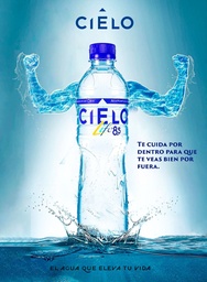 [PRODUCTO DE CONSUMO] AGUA CIELO 625 ML