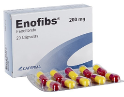 [CAFERMA] ENOFIBS (FENOFIBRATO) 200MG X20 CAP