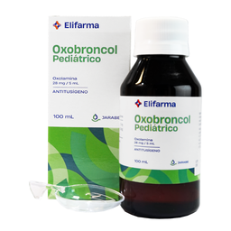 [ELIFARMA /MARCA] OXOBRONCOL (OXALAMINA  CITRATO ) PEDIÁTRICO 28MG/15ML FCO 100ML