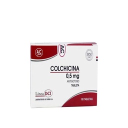[EN00972] COLCHICINA 0.5 MG TABLETA