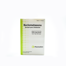 [PHARMA/GENERICOS] BECLOMETASONA INH 250 MCG/DOSIS AEROSOL