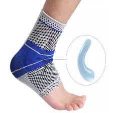 [MATERIAL ORTOPÉDICO] TOBILLERA DEPORTIVA DE COMPRESION CON GEL  BRA533  T/ M