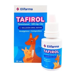 [ELIFARMA/MARCA] TAFIROL 100MG/15 ML (PARACETAMOL) GOTAS -