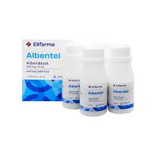 [ELIFARMA] ALBENTEL SUSP.100 MG(ALBENDAZOL) FRASCO - ELIFARMA