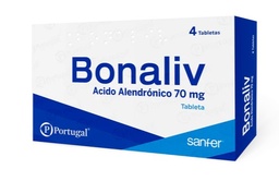[PORTUGAL/MARCA] BONALIV (ACIDO ALENDRONICO) 70MG TAB