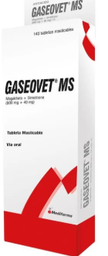[MEDIFARMA] GASEOVET MS (Magaldrato 800 mg + Simeticona 40 mg) TAB MASTICABLE