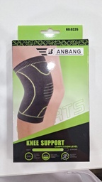 [ANBANG] RODILLERA N° 0326 NYLON-SPANDEX-CAUCHO-COLOR NEGRO