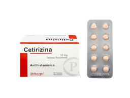 [PORTUGAL/GENERICO] CETIRIZINA 10 MG TAB REC