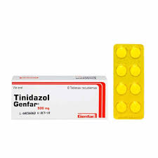 [GENFAR/GENERICO] TINIDAZOL 500MG CJA X 8 TABLETAS