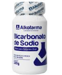 [ALKOFARMA] BICARBONATO DE SODIO FRASCO X 100G