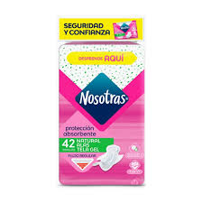 [NOSOTRAS] TOALLA HIGIÉNICA NOSOTRAS ALAS TELA GEL