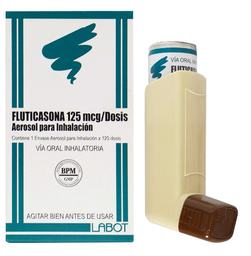 [LABOT] FLUTICASONA  125MCG) 120  DOSIS