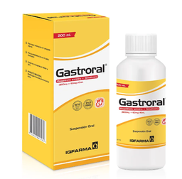 [IQFARMA] GASTRORAL  (MAGALTRADO 800 MG/SIMETICONA 60 MG) X 200 ML SUSP