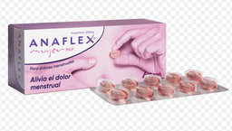 [BAGÓ] ANAFLEX MUJER 200MG CÁPSULAS (IBUPROFENO200MG)