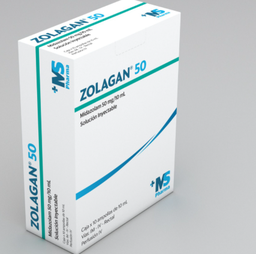 [MSPHARMA] ZOLAGAN (MIDAZOLAM50MG/10ML) CAJA X 10AMP