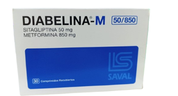 [SAVAL] DIABELINA (CITAGLIPTINA 50/850 MG/METFORMINA CLORHIDRATO) TAB