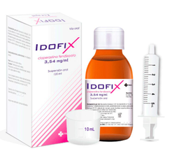 [FAES FARMA] IDOFIX (CLORPERASTINA FENDIZOATO 3,54 MG/ML)SUSPENSIÓN ORAL 120ML