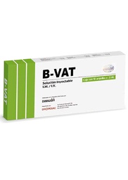 [DROPESAC] B-VAT FORTE (TIAMINA,PIRIDOXINA,DEXPANTENOL,NICOTINAMINA) SOLUC/I.M-I.V  ) AMP
