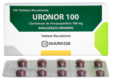 [MARKOS] URONOR 100MG (FENAZOPIRIDINA) TABLETA