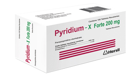 [HESIL] PYRIDIUM -X FORTE 200MG (FENAZOPIRIDINA CLORHIDRATO ) TABLETA