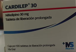 [MSPHARMA] CARDILEP NIFEDIPINO 30 MG. CAP