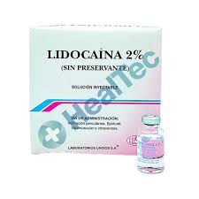 [LUSA] LIDOCAINA.  2%  S/EPINEFRINA - S/PRESERVANTE FCO X 20 ML