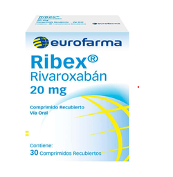 [EUROFARMA] RIBEX 20 MG (RIVAROXABAN) TAB X30