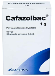 [CAFERMA] CAFAZOLBAC 1 GR (CEFTRIAXONA) I.M