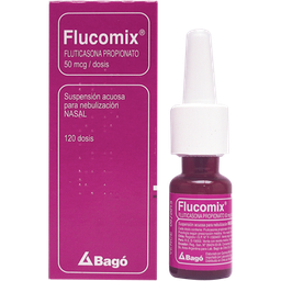 [EE04435] FLUCOMIX SPRAY (PROPIONATO DE FLUTICASONA 50MCG) 120 DOSIS