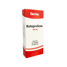 [GENFAR] KETOPROFENO 100MG TABLETA