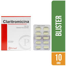 [PORTUGAL/GENERICO] CLARITROMICINA 500MG TABLETAS REC.