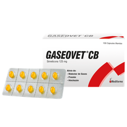 [MEDIFARMA/MARCA] GASEOVET CB 125 MG (SIMETICONA) CAP-BLANDA