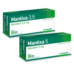 [MEGALABS/MARCA] MANTIXA 5MG (APIXABAN) COMPRIMIDO