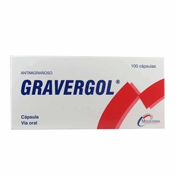 [MEDIFARMA/MARCA] (C)GRAVERGOL CJAX100 TAB(ERGOTAMINA 1MG/CAFEINA 100MG)
